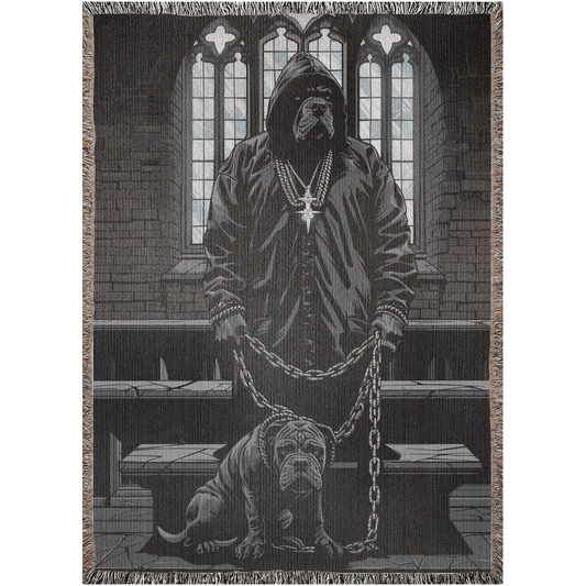 Doggy Dog  - Soft Woven Blanket | Badass Blankets