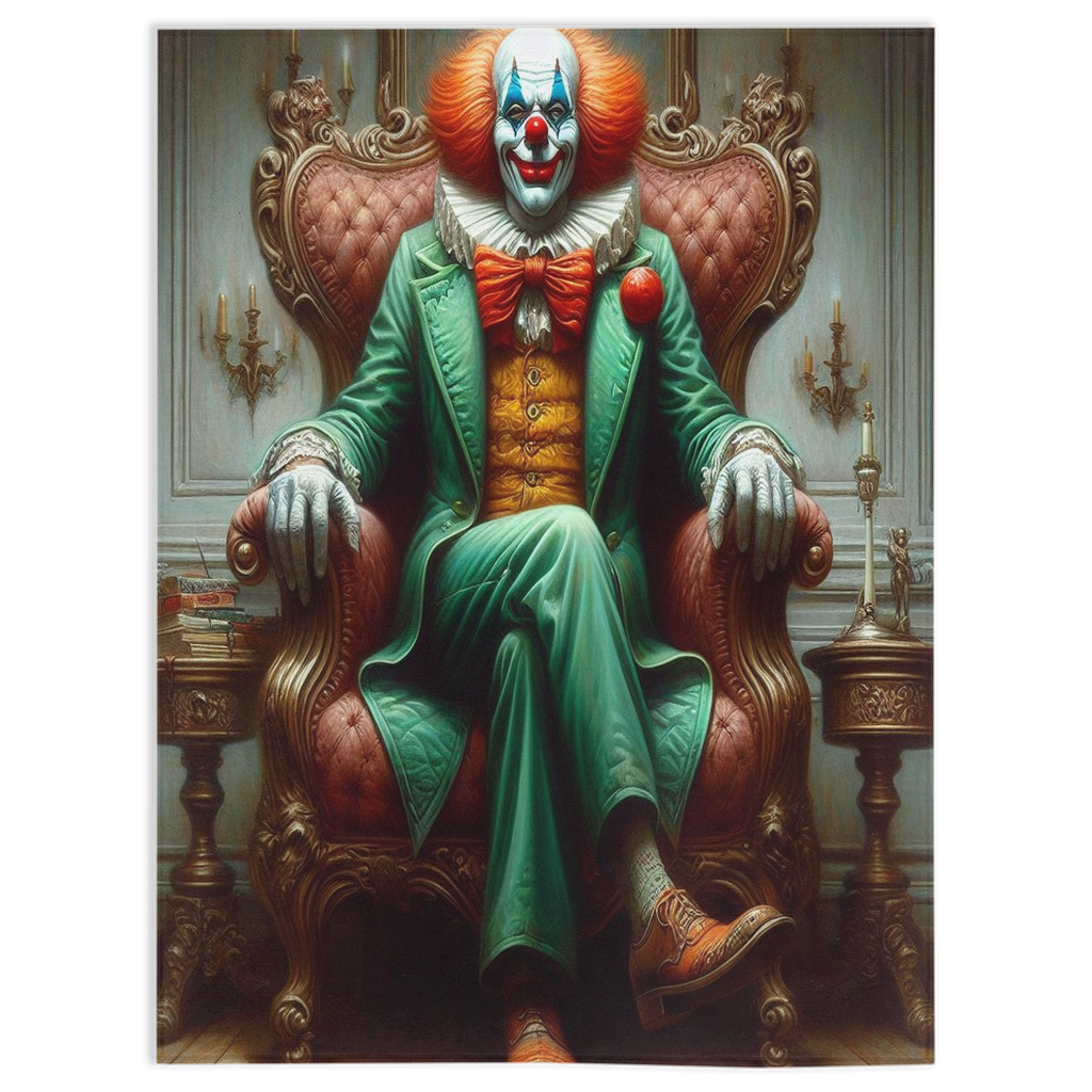 Clown Around with Comfort | Cozy Blankets | Badass Blankets
