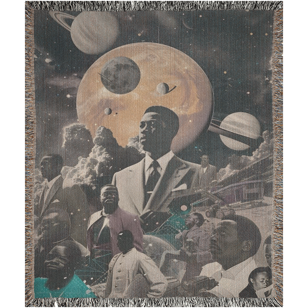 Black in Space -Super Soft & Cozy  | Badass Blankets