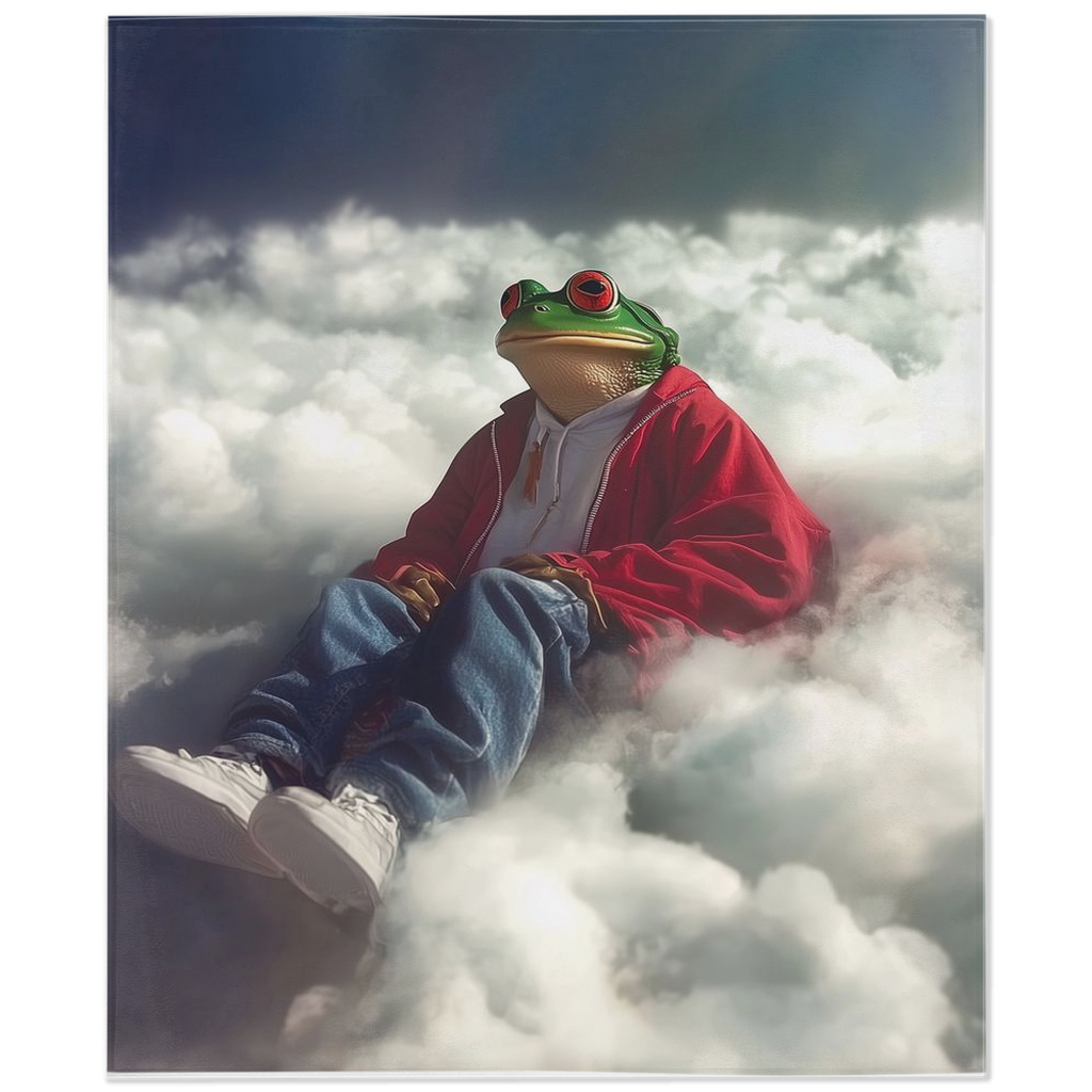 Chill Like a Frog: Cloud Blanket | Badass Blankets