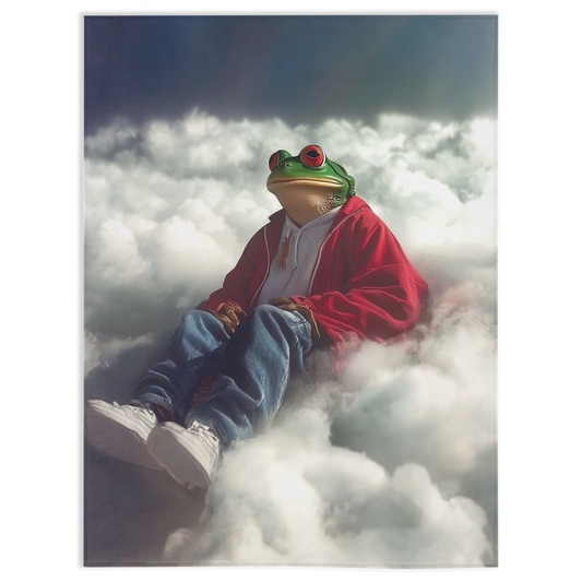 Chill Like a Frog: Cloud Blanket | Badass Blankets