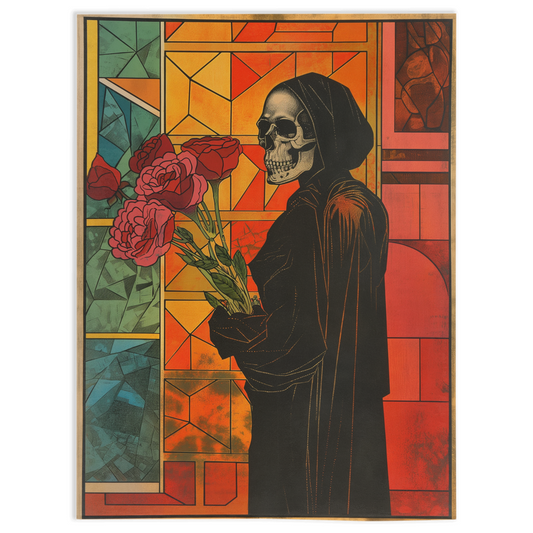 Enigmatic Art Blankets: Death & Beauty | Badass Blankets