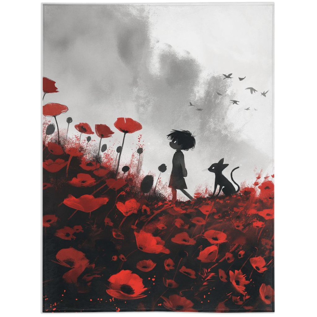 Little boy in the field