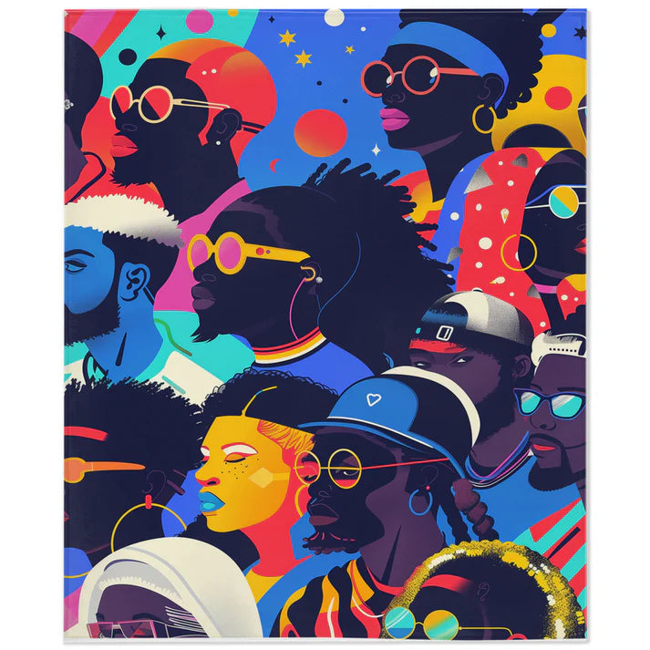 Celebrate Black Culture - Black Folks Blanket