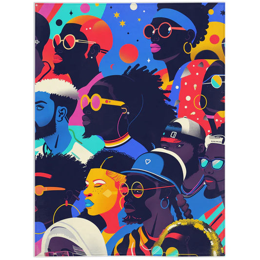 Celebrate Black Culture - Black Folks Blanket