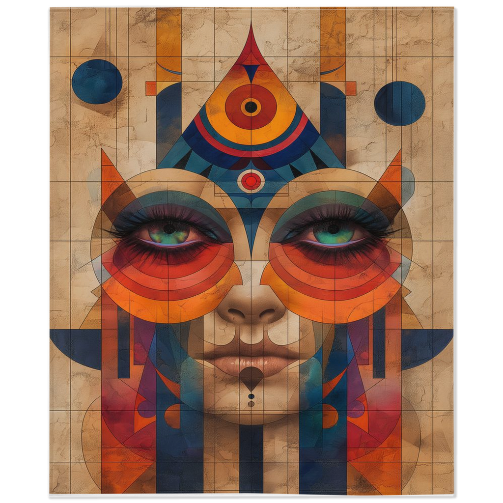 Fancy Geometrical Design Blanket | BadassBlankets.store