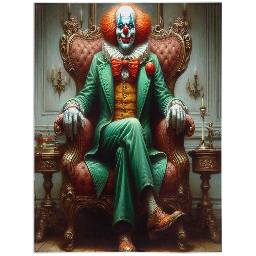 Clown Around with Comfort | Cozy Blankets | Badass Blankets