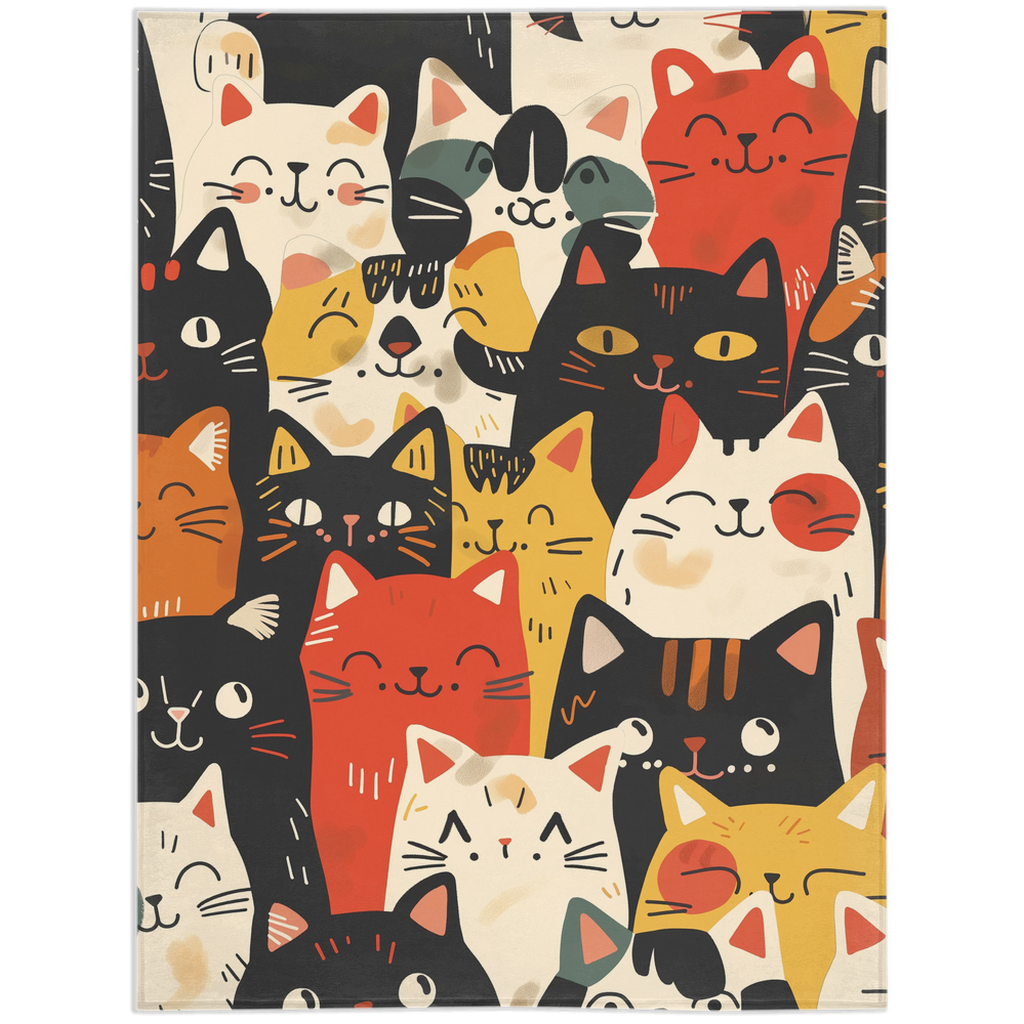 Purrfect Cat Blankets: Cozy & Durable | Badass Blankets