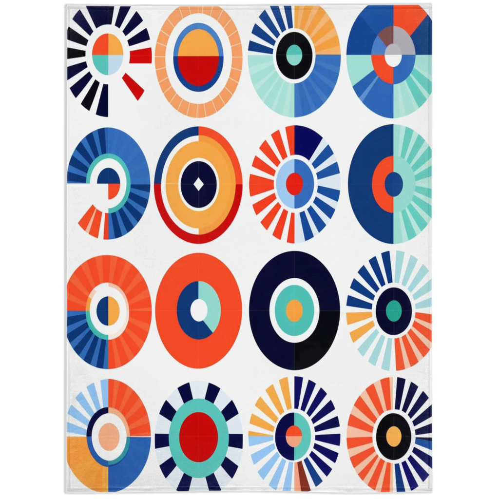 Instead of running, try looking at circles