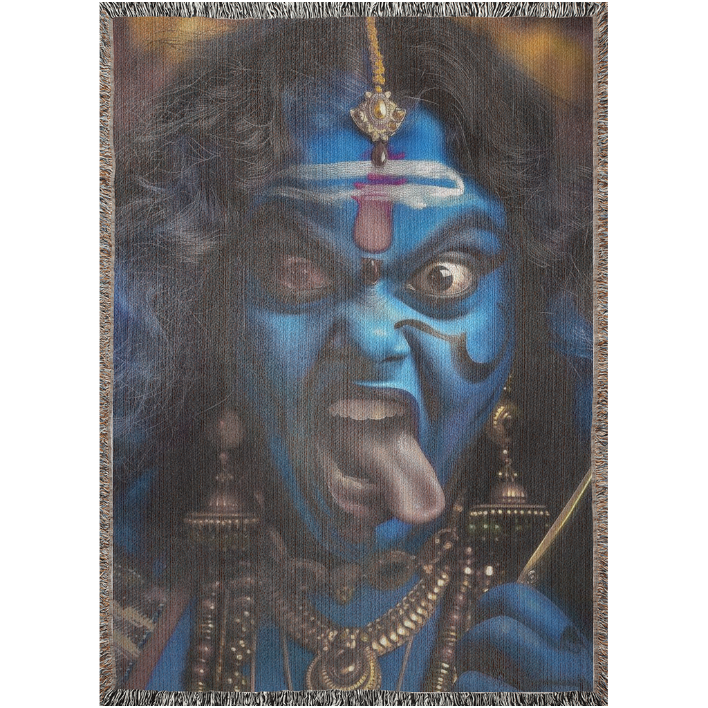 Angry Tamil Blanket - Unique Design | Badass Blankets