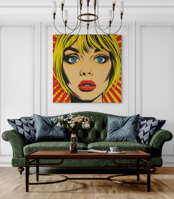 Canvas Wrap Some Pop Art - Bold Wall Art at Badass Blankets