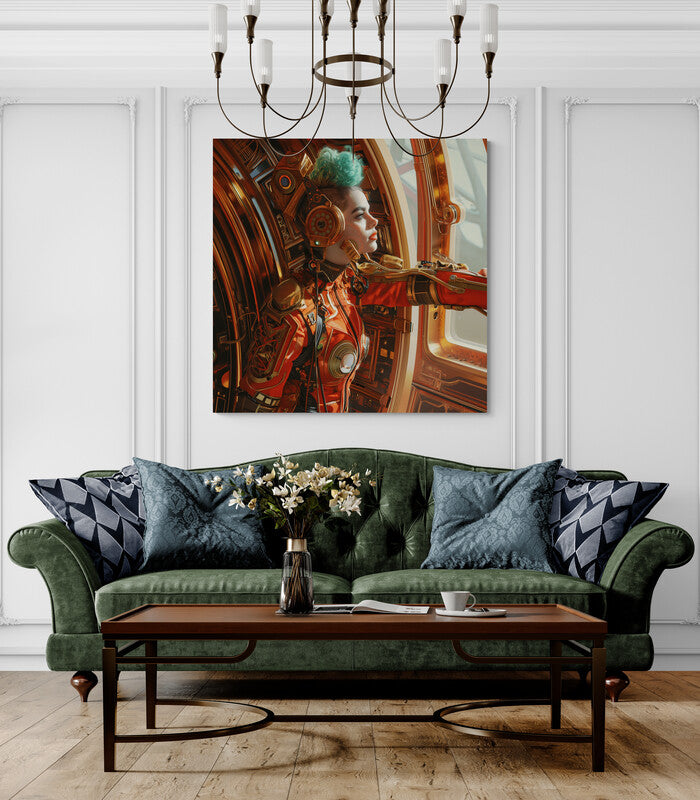 Canvas Wraps The Take off