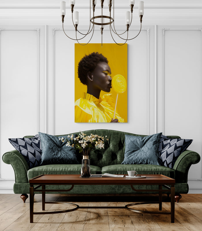 Giclee Art Print Lollipop 3/4