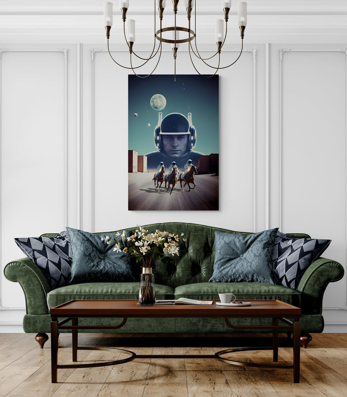 Giclee Art Print Space Riders
