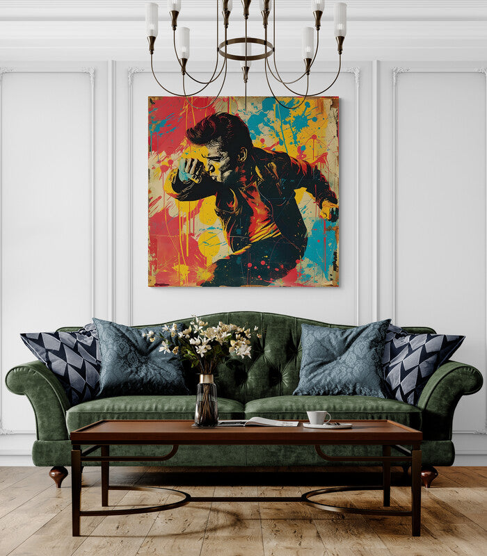 Canvas Wrap Rockabilly - Bold Wall Art | Badass Blankets