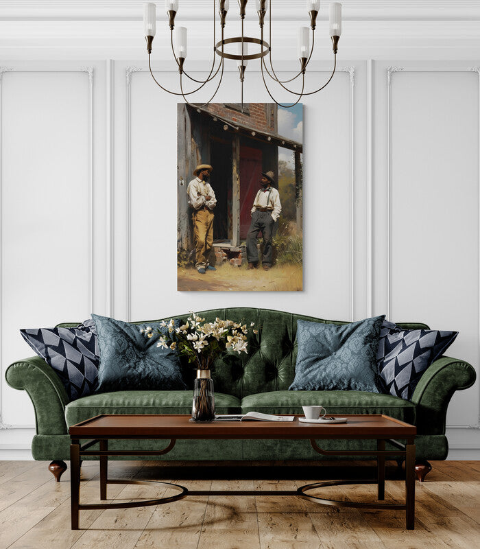 Canvas Wrap Let`s talk about the future