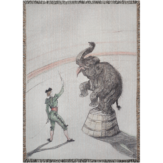 Elephant Taming Blanket - Super Soft | BadassBlankets.store