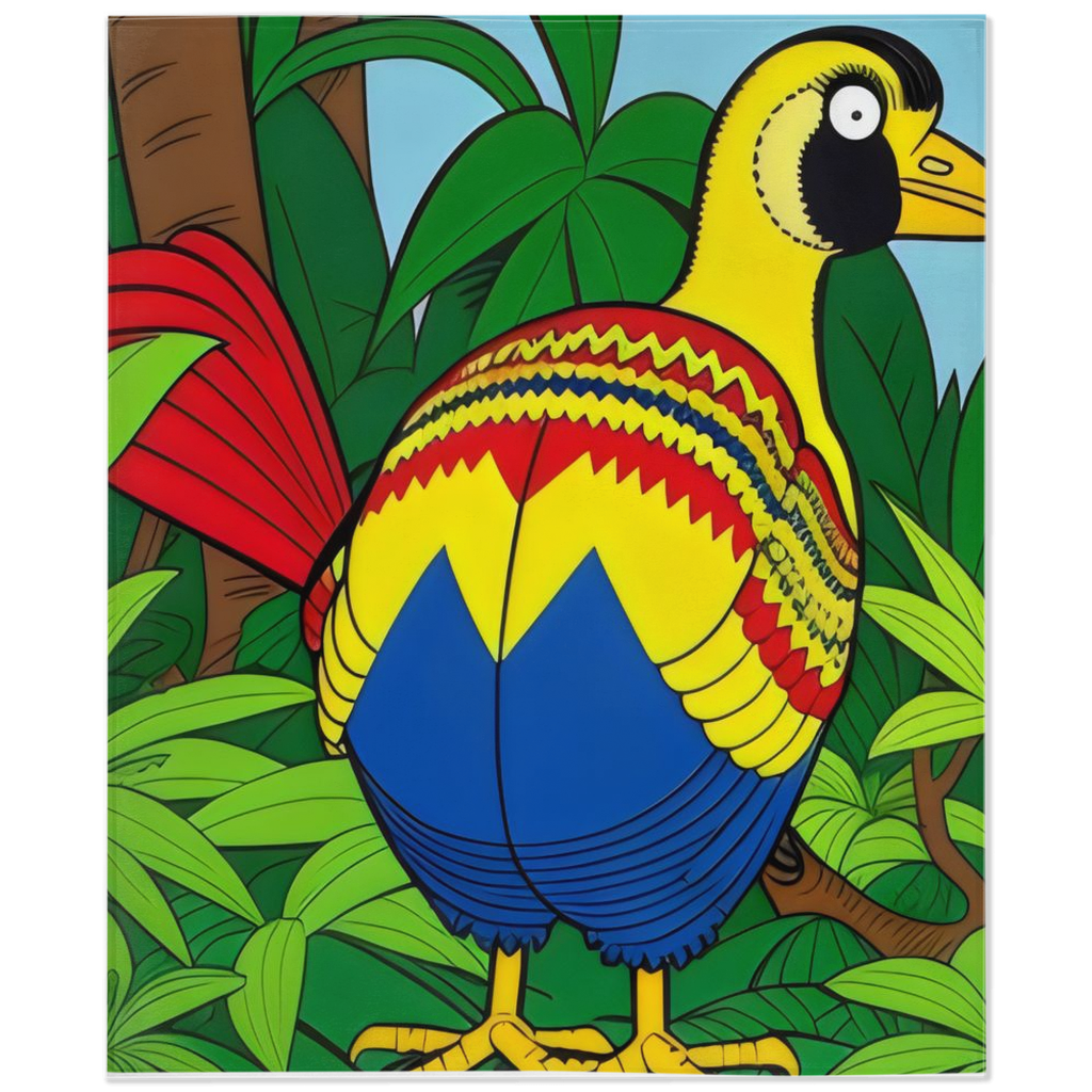 Cheeky Birdie Blanket: Fun & Feathery | Badass Blankets