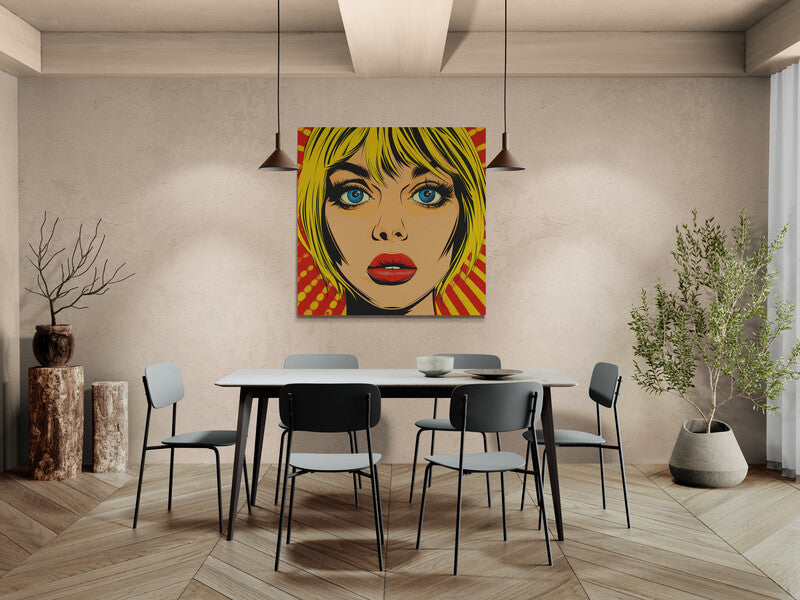 Canvas Wrap Some Pop Art - Bold Wall Art at Badass Blankets