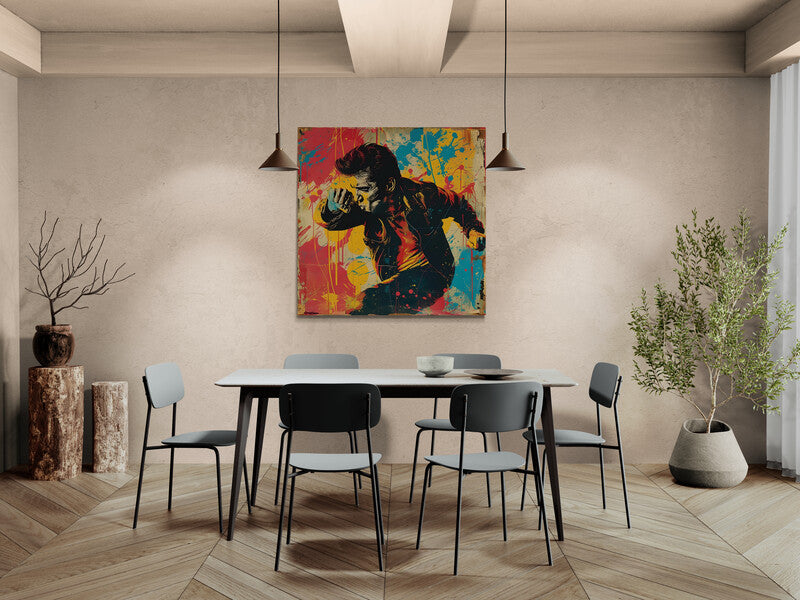 Canvas Wrap Rockabilly - Bold Wall Art | Badass Blankets