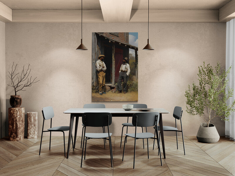 Canvas Wrap Let`s talk about the future