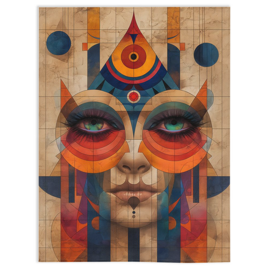 Fancy Geometrical Design Blanket | BadassBlankets.store