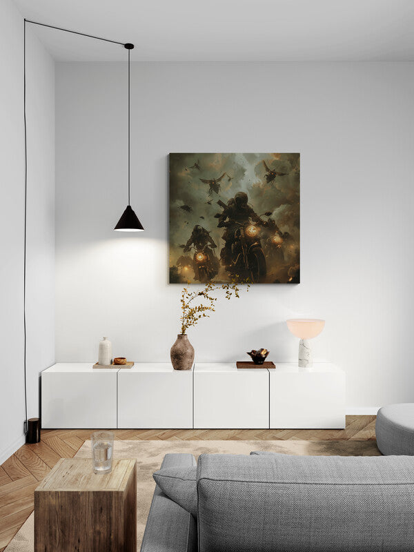 Canvas Wrap Bikers - Biker Gift Ideas | Badass Blankets