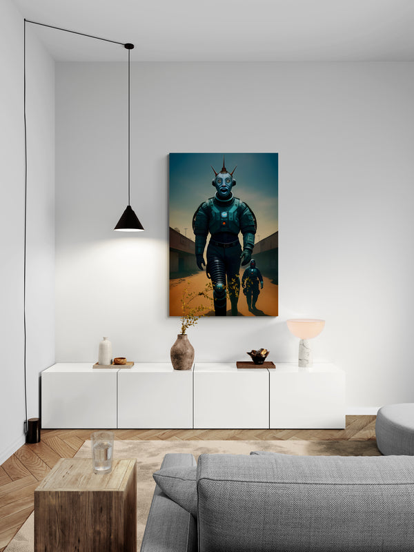 Giclee Art Print Everything in walking distance