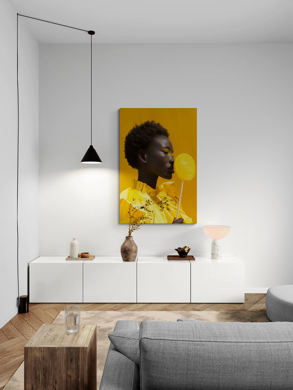 Giclee Art Print Lollipop 3/4