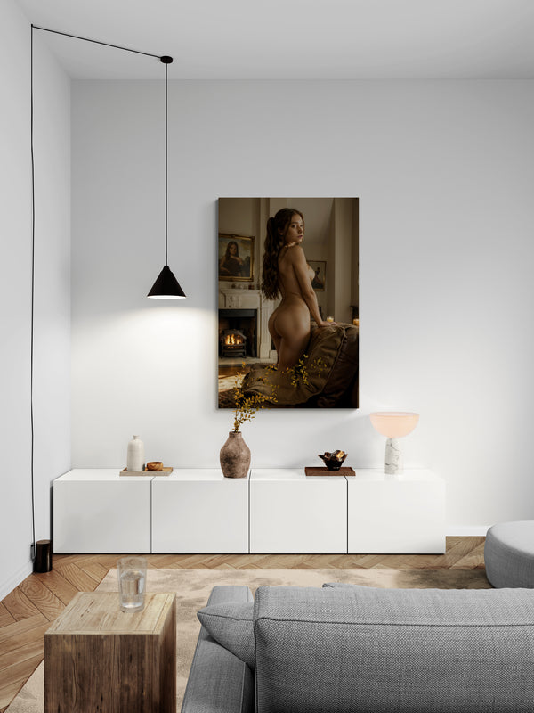 Metal Print The Muse