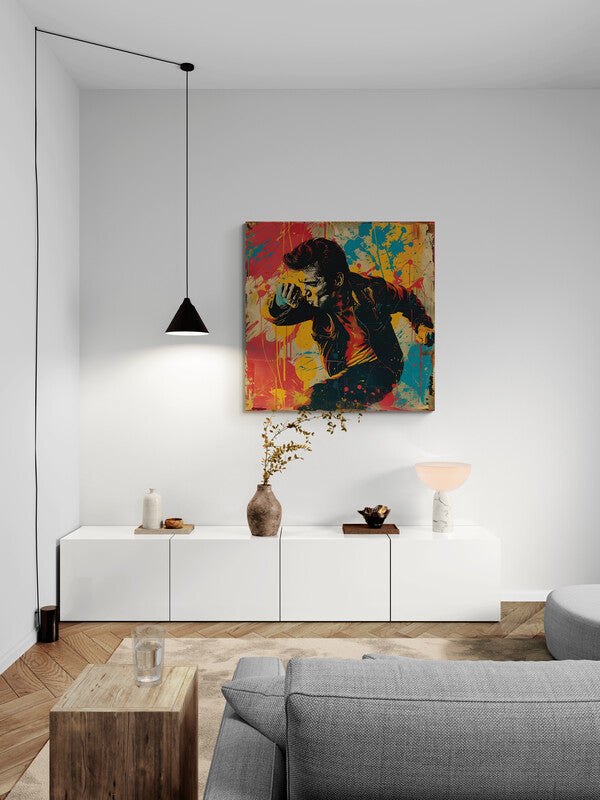 Canvas Wrap Rockabilly - Bold Wall Art | Badass Blankets