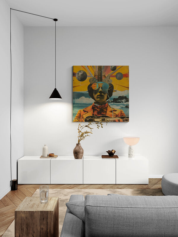 Canvas Wrap Guitar on my mind