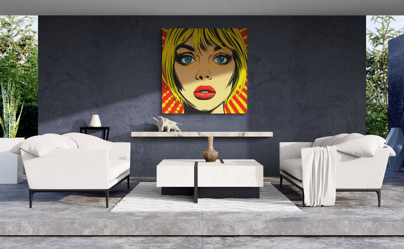 Canvas Wrap Some Pop Art - Bold Wall Art at Badass Blankets
