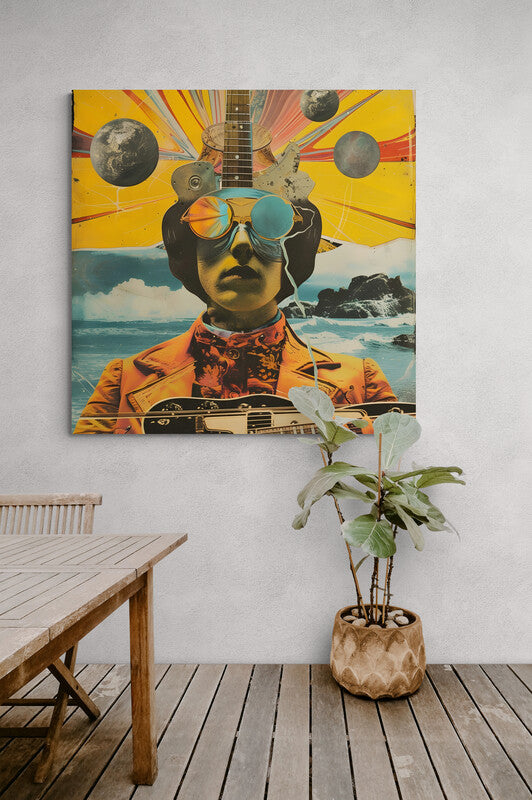 Canvas Wrap Guitar on my mind