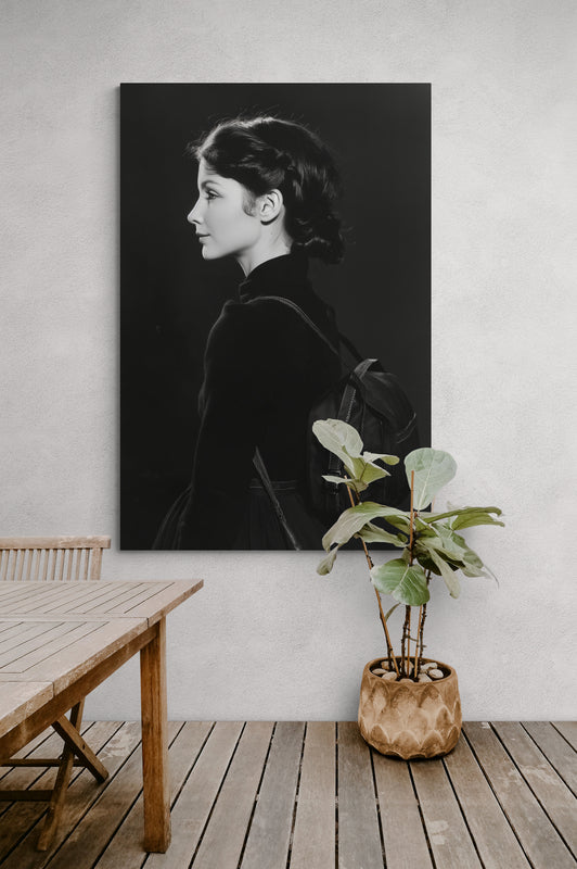 Metal Print Beatiful Backpack