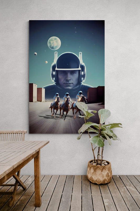 Giclee Art Print Space Riders