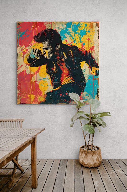 Canvas Wrap Rockabilly - Bold Wall Art | Badass Blankets