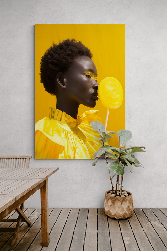 Giclee Art Print Lollipop 3/4