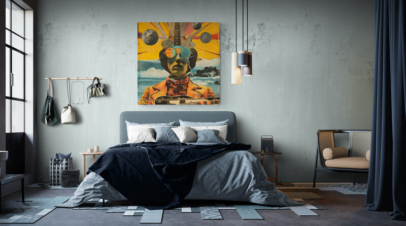 Canvas Wrap Guitar on my mind