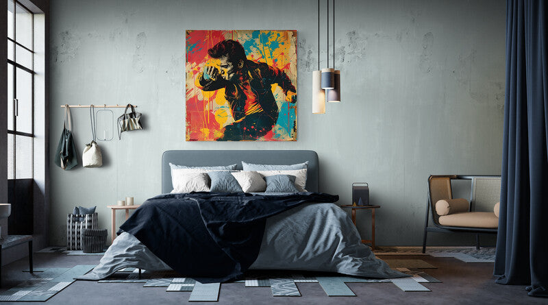 Canvas Wrap Rockabilly - Bold Wall Art | Badass Blankets