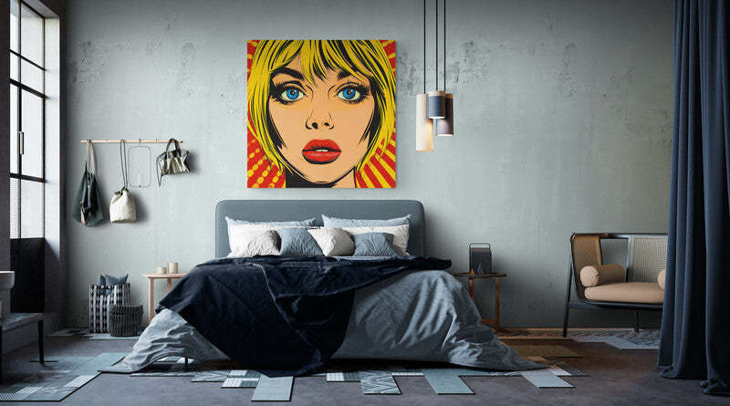 Canvas Wrap Some Pop Art - Bold Wall Art at Badass Blankets