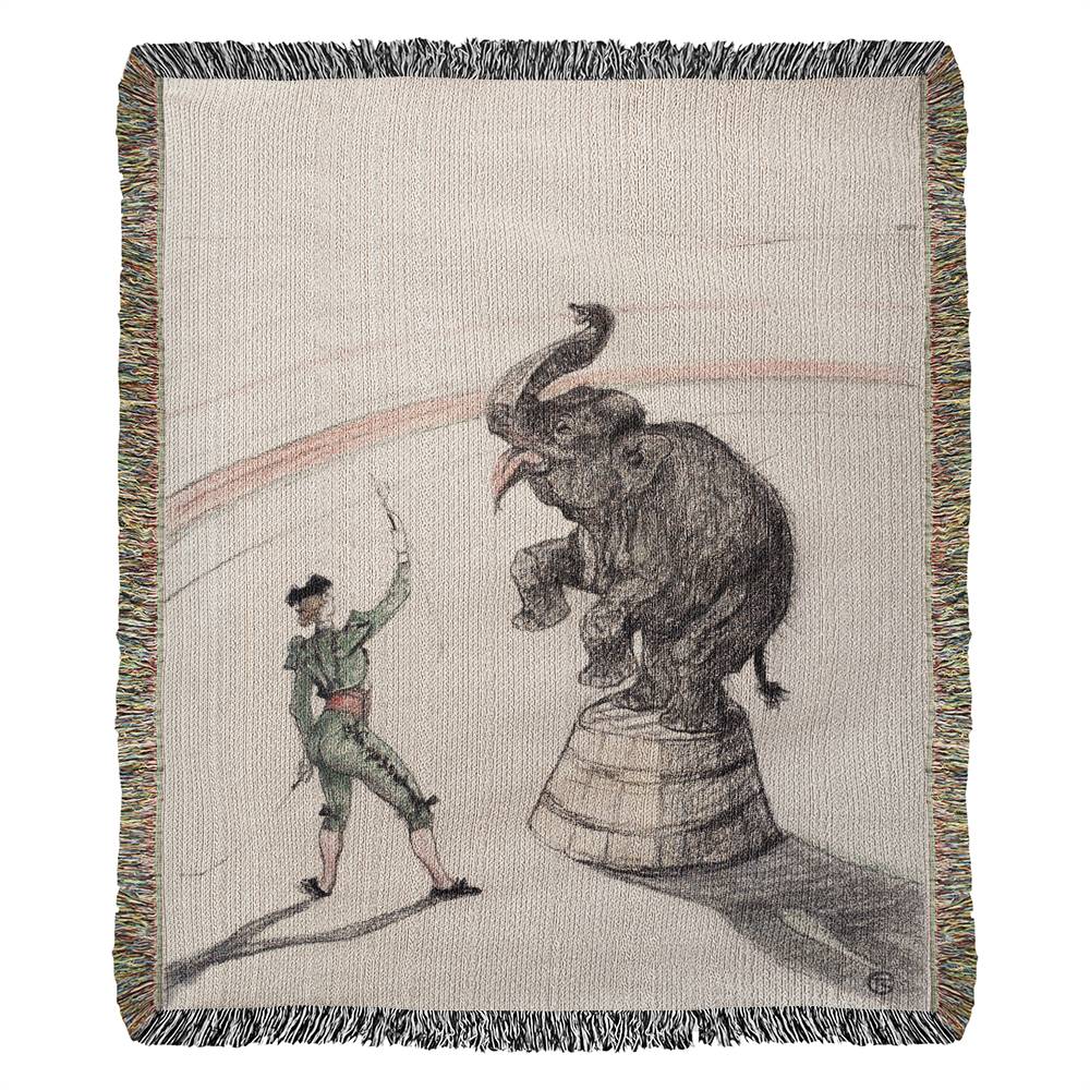 Elephant Taming Blanket - Super Soft | BadassBlankets.store