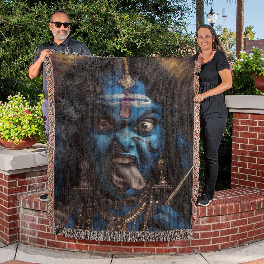 Angry Tamil Blanket - Unique Design | Badass Blankets