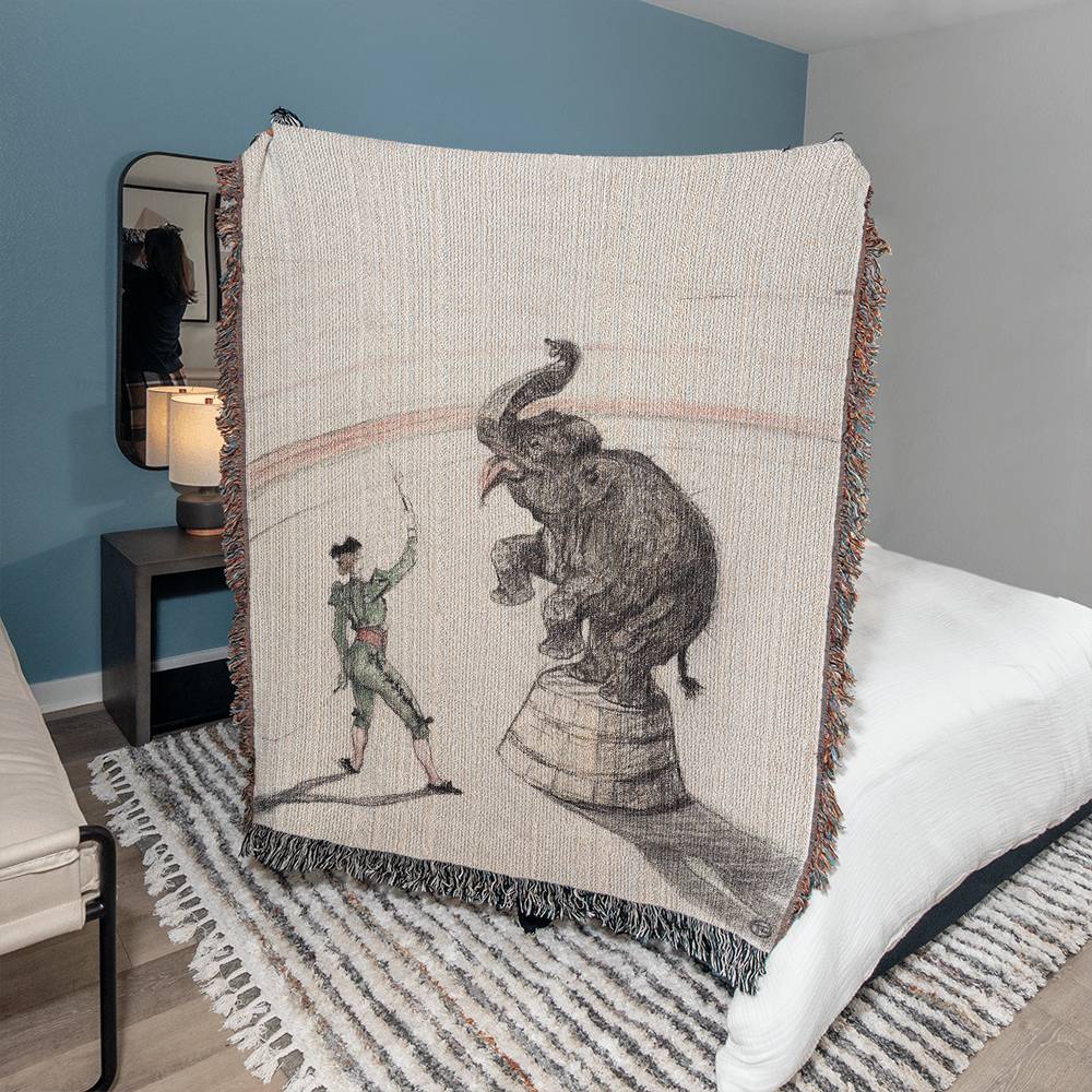 Elephant Taming Blanket - Super Soft | BadassBlankets.store