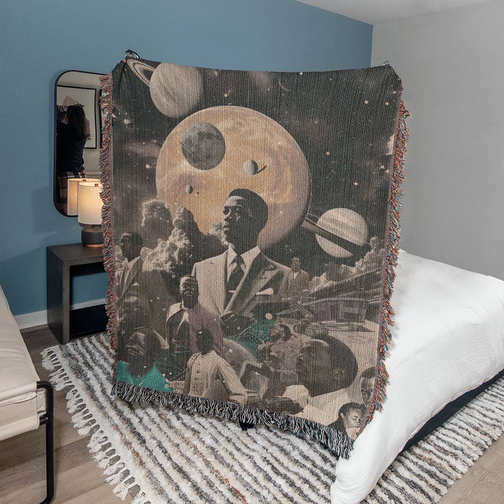 Black in Space -Super Soft & Cozy  | Badass Blankets