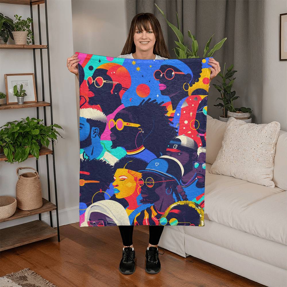 Celebrate Black Culture - Black Folks Blanket