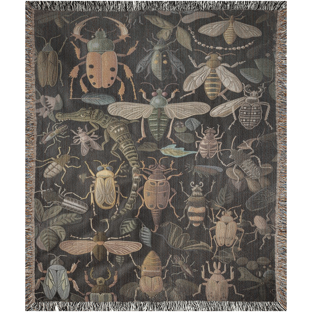 Beetles Blanket – Unique Designs at Badass Blankets