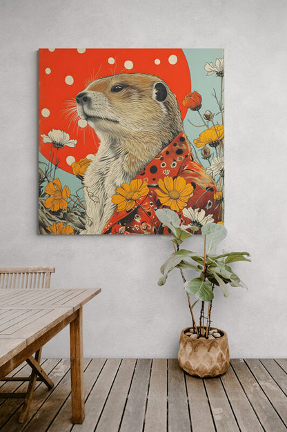 Canvas Wrap Pop Goes the Weasel – Badass Blankets