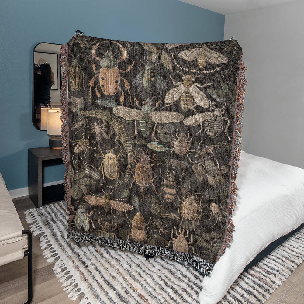 Beetles Blanket – Unique Designs at Badass Blankets